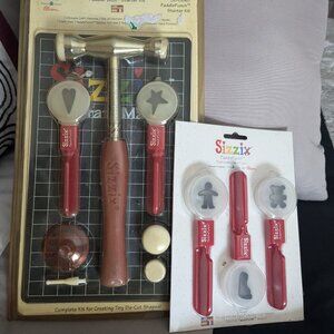 Sizzix Paddle Punch Starter Kit with 3 extra punches